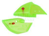 Rhys Davis Główki do zbrojenia martwej rybki - UV Magna Green Glow