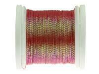 Round Pearl Tinsel - Red Pearl