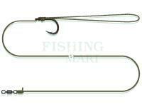 Przypon sumowy Dam Madcat Coated Pellet Rig 70CM 0.90MM/1.35MM #3/0 SINKING 75KG / 165LB