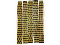 SiliLegs - Black & Orange Barred