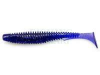 Gumy FishUp U-Shad 2 - 060 Dark Violet / Peacock & Silver