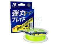 Plecionka MajorCraft Dangan Braid X8 PE-Line Series | Green | 150m | #0.8 | 0.10mm