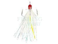 Mustad In-Line Triple Grip Feathered Chartreuse - #2