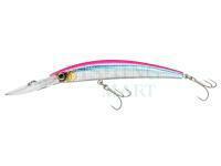 Wobler Yo-zuri Crystal Minnow Deep Diver 110mm 16g | 4-3/8 inch 9/16 oz - Fluorescent Pink (R1135-HPK)