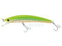 Wobler Yo-zuri Crystal Minnow Floating 90mm 7.5g | 3-1/2 inch 1/4 oz  - Chartreuse (R1123-HCL)