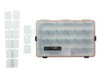 Wodoodporne Pudełka na przynęty Savage Gear Water Proof Lurebox Smoke 5B | 35.5 x 23 x 5cm