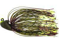 Przynęta Westin Slide Up Rubber Jig Tungsten #2/0 7g - Green Pumpkin/Chartreuse