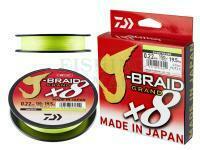 Plecionka Daiwa J-Braid Grand X8 Chartreuse 270m 0.22mm