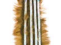 Hareline Zonkery z królika Bling Rabbit Strips - Gold Variant with Holo Silver Accent