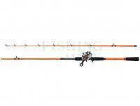 Zestaw Abu Garcia Svartzonker X3 Casting Combo Orange 642H Jerk 1.93m 40-100g + 6.6:1 | 8BB