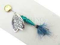 Błystka obrotowa Mepps Bug #2 | 7g - Blue Iron