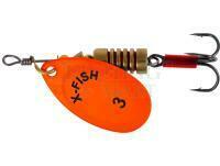 Błystka X-Fish Stark #3 6g - Nikel UV orange