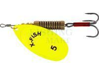 Błystka X-Fish Stark #5 14g - Nikel UV lime