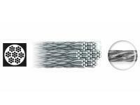 Przypony Dragon Surfstrand 7x7 Clear Silver 15cm 9kg