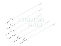 Przypon feederowy Delphin FLR Sting SM - 6szt 8cm #8 SM