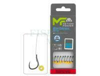 Przypony Mikado Method Feeder Rigs Mono MF14 Barbless z gumką - #8