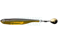 Fish Arrow Flash-J Spin Elastomer SW 3" 75mm - #103 PURPLE WEENIE/SILVER