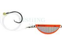 Halibut Anti Twist Rig Circle Hook 350g - Orange Flash