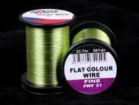 Hend Flat Colour Wire Fine - CHARTREUSE