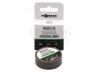 Plecionka Korda Basix Coated Hooklink Camo Green 10m 25lb 11.3kg