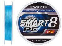 Plecionka Favorite Smart PE 8x 150m (jasny niebieski) - #1.0/0.171mm 19lb/8.7kg