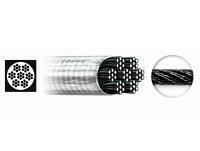 Przypony Dragon Surflon 7x7 deep black A.F.W. 35cm 9kg