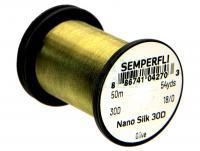 Nić Semperfli Nano Silk Ultra 30D 18/0 50m 54yds - Olive