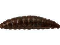 Przynęty Westin Maggot 4.8 cm / 2.2 g / 8 pcs. / Garlic/Cheese -  Dark Brown