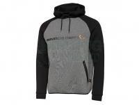 Bluza z kapturem Savage Gear Tec-Foam Hoodie Dark Grey Melange - L