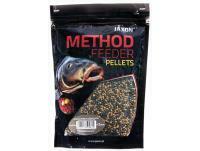 Pellet Jaxon Method Feeder 500g 2mm - BANAN/WANILIA/CZEKOLADA