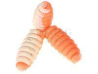 Przynęty Jaxon Robak Duo Color Pop-Up 8mm 20g - TUTTI-FRUTTI/BIAŁE ROBAKI