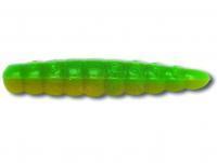 Quantum Przynęty Magic Trout B-Maggot 25mm - Czosnek | Żółty-zielony