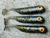 Przynęty miękkie Great Fish GF1 49mm 1g - bezzapachowy - black&gold