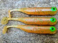 Przynęty miękkie Great Fish GF1 49mm 1g - bezzapachowy - curry