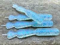 Przynęty miękkie Great Fish GF2 Leech 60mm 1.8g - bezzapachowy - ice blue