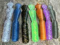 Przynęty miękkie Great Fish GF2 Leech MIX 60mm 1.8g - bezzapachowy -  multicolor I
