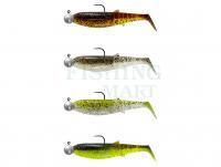 Przynęty miękkie Savage Gear Cannibal Shad Mix 12.5cm 20G+12.5G #5/0 | 4+4PCS - Clear Water Mix: Holo Baitfish, Motor Oil UV, Ice Minnow, Chartreuse Pumpkin