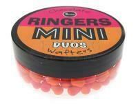 Przynęty Ringers Chocolate Orange Duos Wafters Mini 8x5mm - Orange and Pink