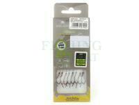 Przypony Mikado Method Feeder Rigs Braid Barbless MF13 z igłą 10cm - #6