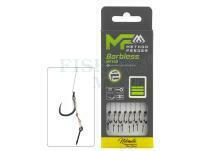 Przypony Mikado Method Feeder Rigs Braid MF14 Barbless z igłą - #6