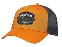 Czapka z daszkiem Savage Gear Badge Trucker Cap - Orange