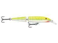 Wobler Rapala Jointed 13cm - Silver Fluorescent Chartreuse